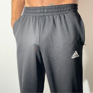 Adidas Black Joggers No jaw strings